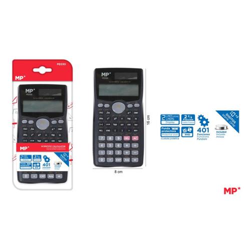 CALCULADORA CIENTIFICA NEGRO MP