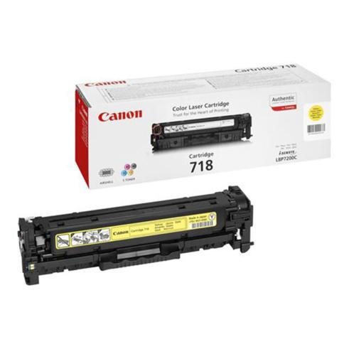 Canon 718 Amarillo Original
