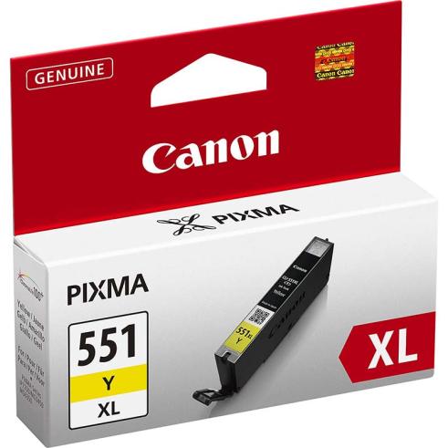 Canon CLI-551XL Amarillo Original