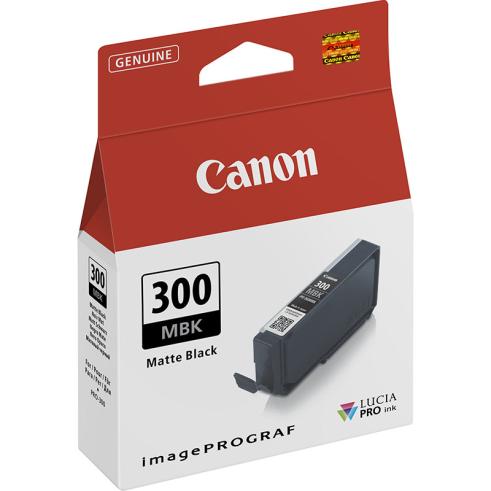 Canon PFI-300 Negro Mate Original