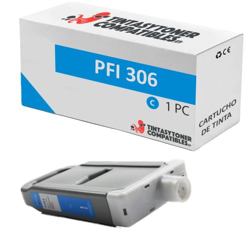 Canon PFI306 Cyan Tinta Pigmentada Compatible