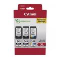 Canon PG-545XL/CL-546XL Multipack de 3 Cartuchos Originales