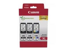 Canon PG-545XL/CL-546XL Multipack de 3 Cartuchos Originales