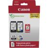 Canon PG-575/CL-576 Pack de Cartuchos Originales + 50 Hojas de Papel Fotografico