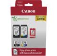 Canon PG-575/CL-576 Pack de Cartuchos Originales + 50 Hojas de Papel Fotografico