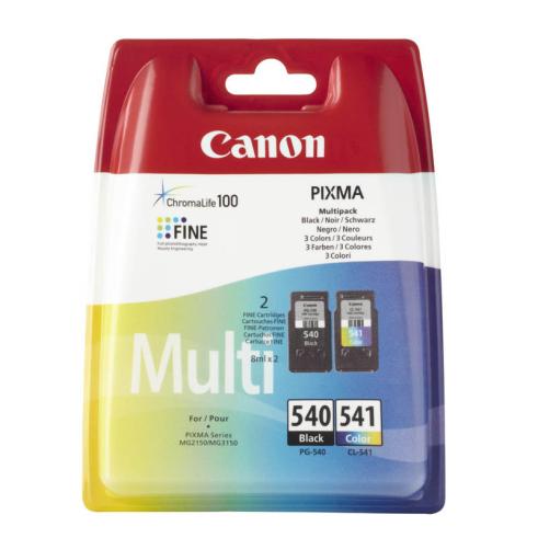 Canon PG540 Negro + CL541 Color Pack de Originales
