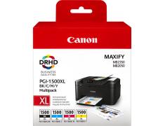 Canon PGI 1500 XL Pack de 4 Originales
