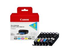 Canon PGI-550 / CLI-551 Pack de 6 Originales