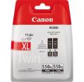 Canon PGI-550XL Negro Pack de 2 Originales