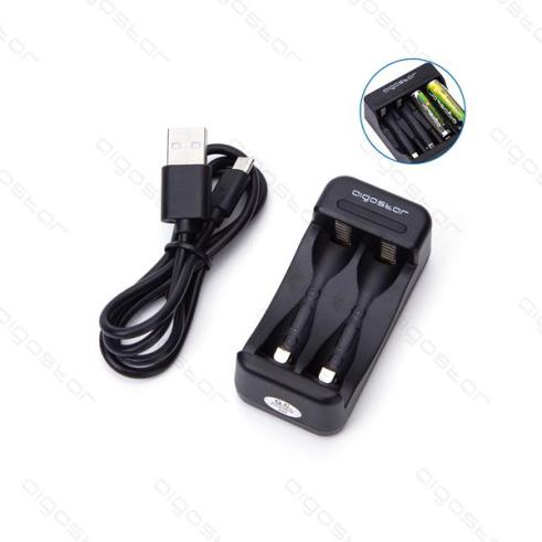CARGADOR DE 2 PILAS AA/AAA