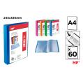 CARPETA 60 FUNDAS A4 TAPA PERSONALIZADA MP