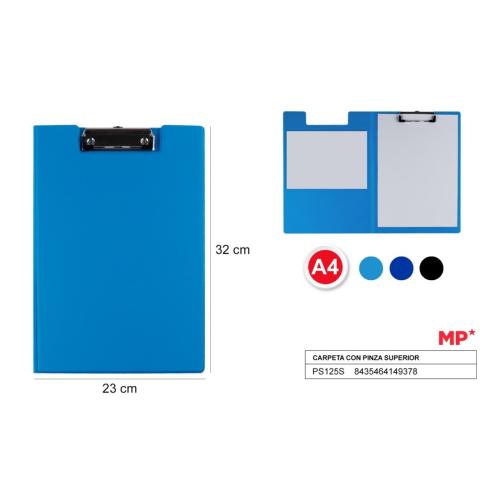 CARPETA CON PINZA A4 MP