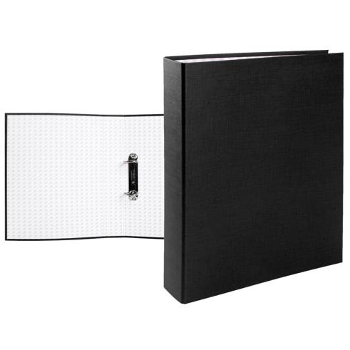 Carpeta de 2 Anillas 40mm de Plástico Negro