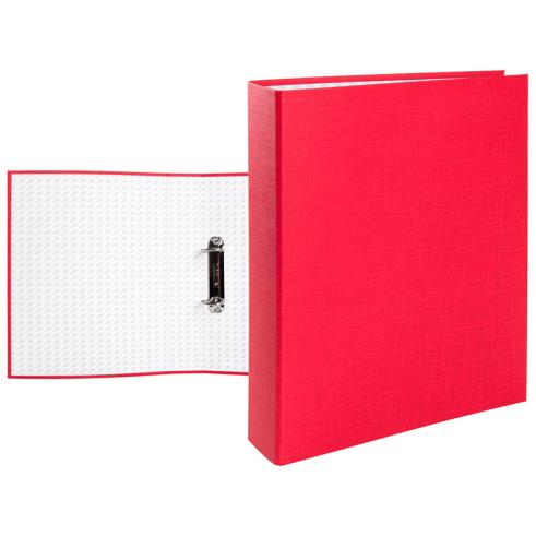 Carpeta de 2 Anillas 40mm de Plástico Rojo