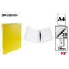 Carpeta de Cartón Fº 4 Anillas Amarillo