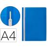 Carpeta Dossier Fastener Plastico A4 Azul Q-Connect