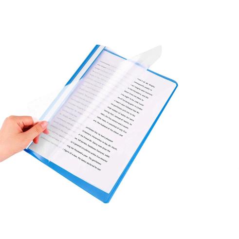 Carpeta Dossier Fastener Plastico A4 Azul Q-Connect