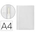 Carpeta Dossier Fastener Plastico A4 Blanca Q-Connect