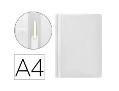 Carpeta Dossier Fastener Plastico A4 Blanca Q-Connect