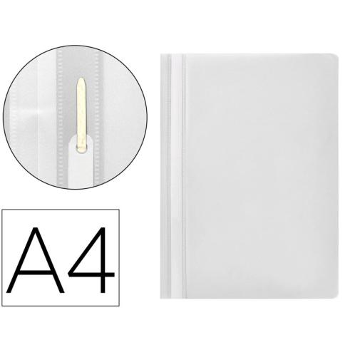 Carpeta Dossier Fastener Plastico A4 Blanca Q-Connect