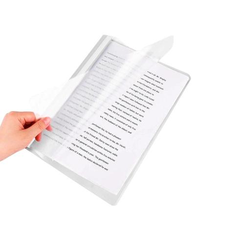 Carpeta Dossier Fastener Plastico A4 Blanca Q-Connect