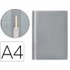 Carpeta Dossier Fastener Plastico A4 Gris Q-Connect