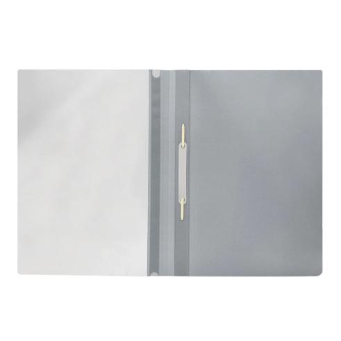 Carpeta Dossier Fastener Plastico A4 Gris Q-Connect