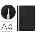 Carpeta Dossier Fastener Plastico A4 Negra Q-Connect