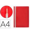 Carpeta Dossier Fastener Plastico A4 Roja Q-Connect