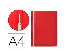 Carpeta Dossier Fastener Plastico A4 Roja Q-Connect
