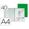 CARPETA ESCAPARATE CON ESPIRAL VERDE