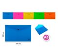 CARPETA SOBRE CON BOTON A4 FLUORESCENTE MP