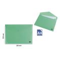 CARPETA SOBRE CON BOTON A4 VERDE MP
