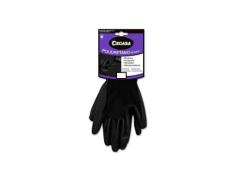 CEGASA GUANTES POLIURETANO NEGRO L T.8