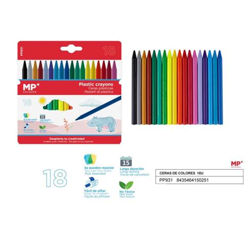 CERA PLASTICA KIDS 18U MP
