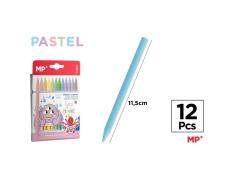 Cera Plastica Kids Colores Pastel 12u MP