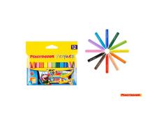 Ceras Triangulares Plastidecor 12ud Bic