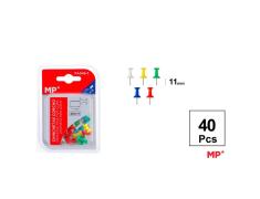 CHINCHETA CORCHO STANDARD DE COLORES 11MM 40UDS MP