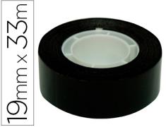 CINTA ADHESIVA APLI NEGRA 19mmx33mt