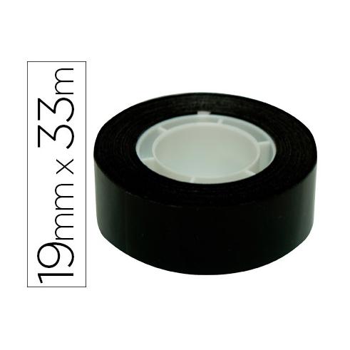 CINTA ADHESIVA APLI NEGRA 19mmx33mt