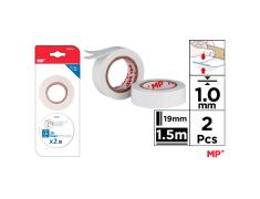 Cinta Adhesiva Doble Cara 1 mm x 19 mm x 1,5 m