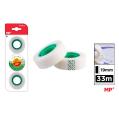 Cinta Adhesiva Invisible 19 mm x 33 m 3 Unidades