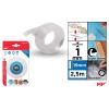 Cinta de Doble Cara Transparente 1 mm x 2,5 m