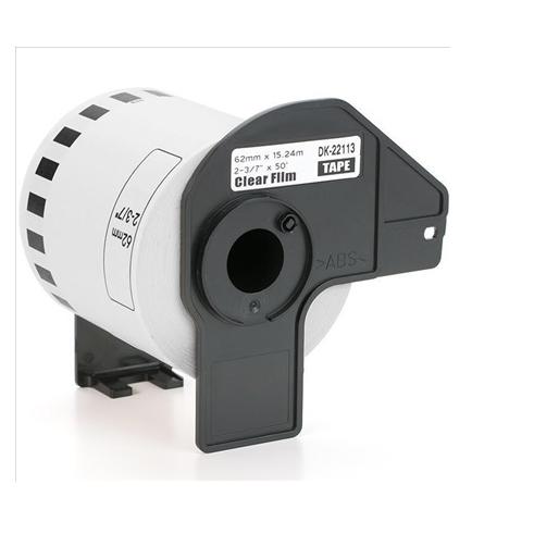 Compatible BROTHER DK-22113 Cinta Continua Transparente de Papel Térmico