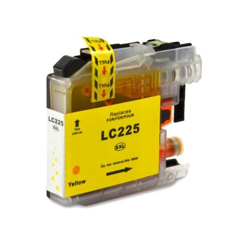 Compatible Brother LC-225 XL Amarillo
