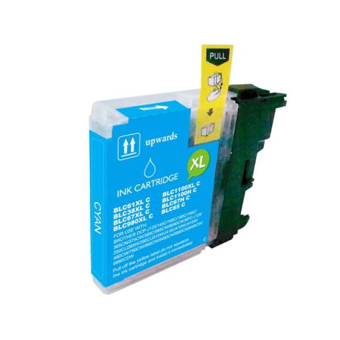 Compatible Brother LC1100 / LC980 Cyan