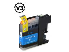 Compatible Brother LC125XL Cyan