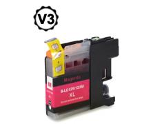 Compatible Brother LC125XL Magenta