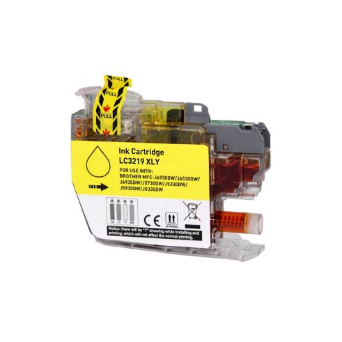 Compatible Brother LC3219XL Amarillo