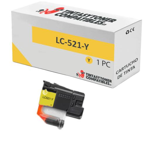 Compatible Brother LC521 Amarillo
